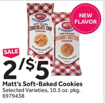 Stop&Shop Matt's Soft-Baked Cookies offer