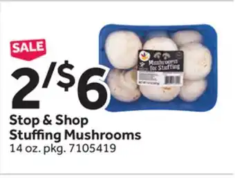 Stop&Shop Stop & Shop Stung Mushrooms offer