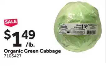 Stop&Shop Organic Green Cabbage offer