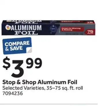 Stop&Shop Stop & Shop Aluminum Foil offer