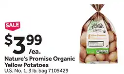 Stop&Shop Nature's Promise Organic Yellow Potatoes offer