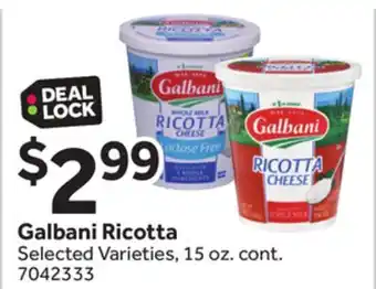 Stop&Shop Galbani Ricotta offer