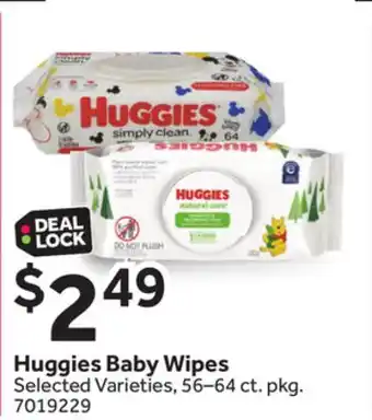 Stop&Shop Huggies Baby Wipes offer