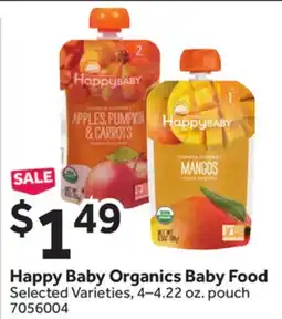 Stop&Shop Happy Baby Organics Baby Food offer