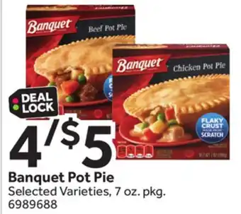 Stop&Shop Banquet Pot Pie offer