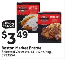 Stop&Shop Boston Market Entrée offer