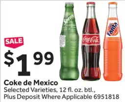 Stop&Shop Coke de Mexico offer