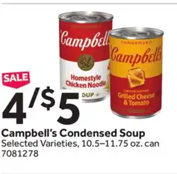 Stop&Shop Campbell's Condensed Soup offer