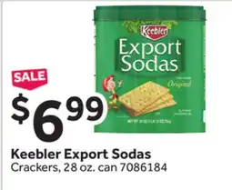 Stop&Shop Keebler Export Sodas Crackers offer