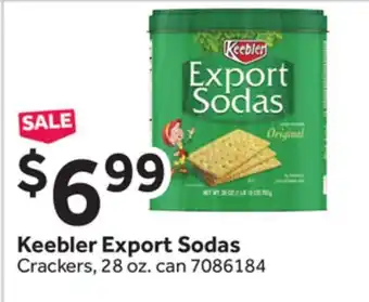 Stop&Shop Keebler Export Sodas Crackers offer