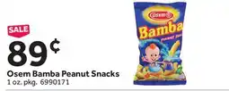 Stop&Shop Osem Bamba Peanut Snacks offer