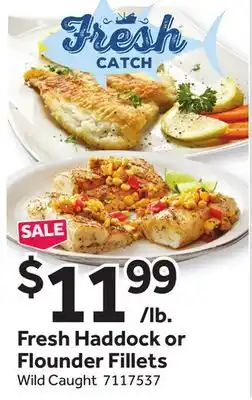 Stop&Shop Fresh Haddock or Flounder Fillets offer