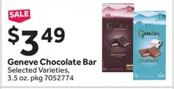 Stop&Shop Geneve Chocolate Bar offer