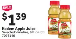 Stop&Shop Kedem Apple Juice offer