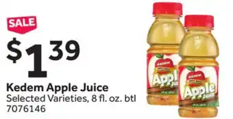 Stop&Shop Kedem Apple Juice offer