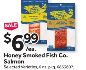 Stop&Shop Honey Smoked Fish Co. Salmon offer