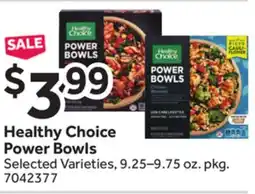 Stop&Shop Healthy Choice Power Bowls offer