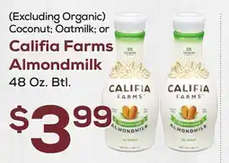 DeCicco & Sons Califia Farms Almondmilk offer