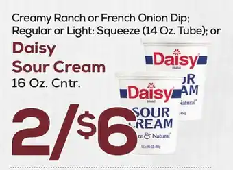 DeCicco & Sons Daisy Sour Cream 16 Oz. Cntr offer