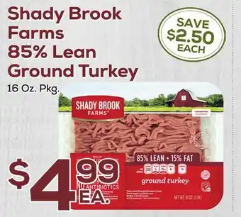 DeCicco & Sons Shady Brook Farms 85% Lean Ground Turkey offer