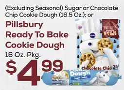 DeCicco & Sons Pillsbury Ready To Bake Cookie Dough, 16 Oz. Pkg offer