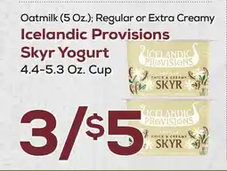 DeCicco & Sons Icelandic Provisions Skyr Yogurt offer