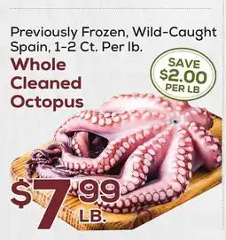 DeCicco & Sons Whole Cleaned Octopus offer