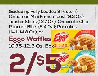 DeCicco & Sons Kellogg's Eggo Waffles 10.75-12.3 Oz. Box offer