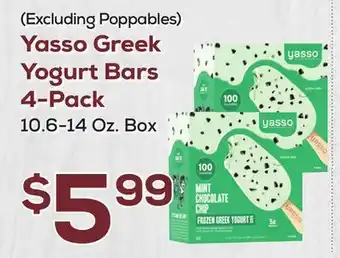 DeCicco & Sons Yasso Greek Yogurt Bars 4-Pack offer