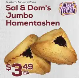 DeCicco & Sons Sal & Dom's Jumbo Hamentashen offer