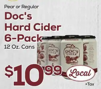 DeCicco & Sons Doc's Hard Cider 6-Pack offer