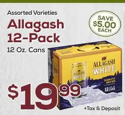 DeCicco & Sons Allagash 12-Pack offer