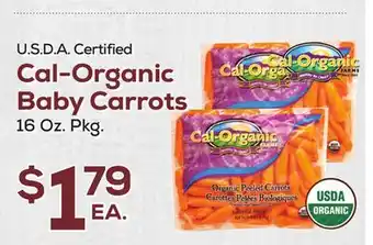 DeCicco & Sons Cal-Organic Baby Carrots offer