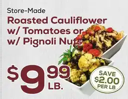 DeCicco & Sons Roasted Cauliflower w/Tomatoes or w/Pignoli Nuts offer