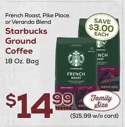 DeCicco & Sons Starbucks Ground Coffee offer