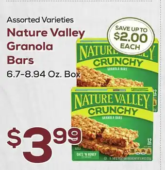 DeCicco & Sons Nature Valley Granola Bars offer