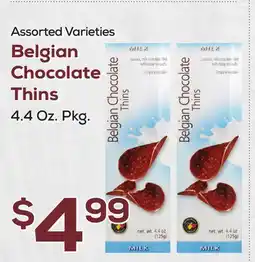 DeCicco & Sons Belgian Chocolate Thins offer