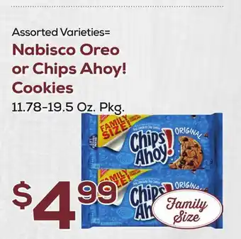 DeCicco & Sons Nabisco Oreo or Chips Ahoy! Cookies offer