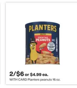 CVS Planters peanuts 16 oz offer