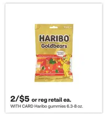 CVS Haribo gummies 6.3-8 oz offer