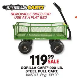 Blain's Farm & Fleet GORILLA CART 900-LB. STEEL PULL CART offer