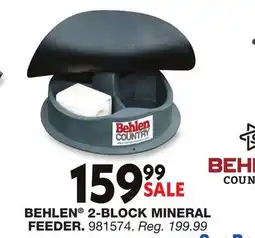 Blain's Farm & Fleet BEHLEN 2-BLOCK MINERAL FEEDER offer