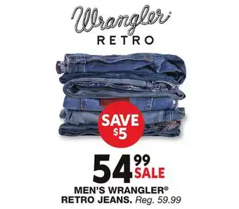 Blain's Farm & Fleet MEN'S WRANGLER RETRO JEANS offer