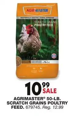 Blain's Farm & Fleet AGRIMASTER 50-LB. SCRATCH GRAINS POULTRY FEED offer