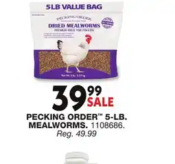 Blain's Farm & Fleet PECKING ORDER 5-LB. MEALWORMS offer