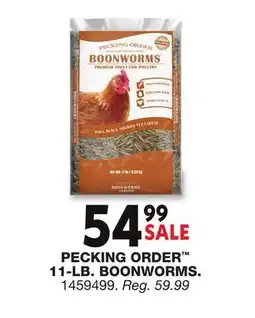 Blain's Farm & Fleet PECKING ORDER 11-LB. BOONWORMS offer