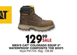 Blain's Farm & Fleet MEN'S CAT COLORADO EQUIP 6 WATERPROOF COMPOSITE TOE BOOT offer