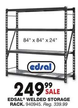 Blain's Farm & Fleet EDSAL WELDED STORAGE RACK offer