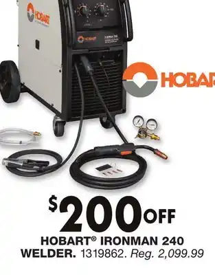 Blain's Farm & Fleet HOBART IRONMAN 240 WELDER offer