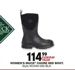 Blain's Farm & Fleet WOMEN'S MUCK CHORE MID BOOT offer